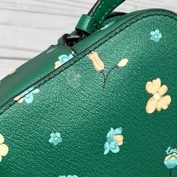 Coach Small Crossbody Bag With Mystical Floral Print - New with cosmetic defect - Picture 12 of 14